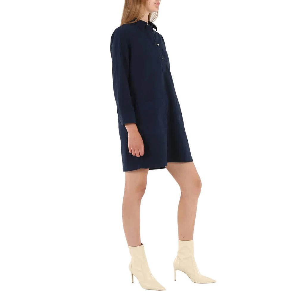 商品A.P.C.|Ladies Dark Navy Aurelia Cotton Jersey Dress,价格¥797,第2张图片详细描述