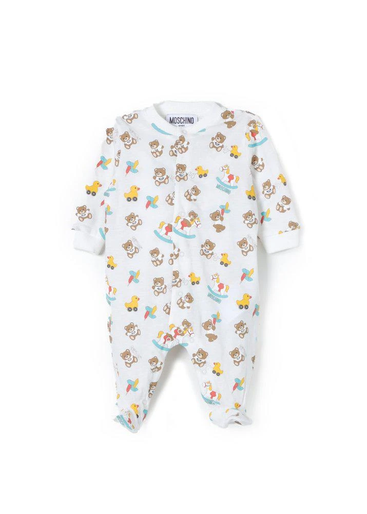 商品Moschino|Moschino Kids Graphic-Printed Stretch Onesie,价格¥845,第1张图片