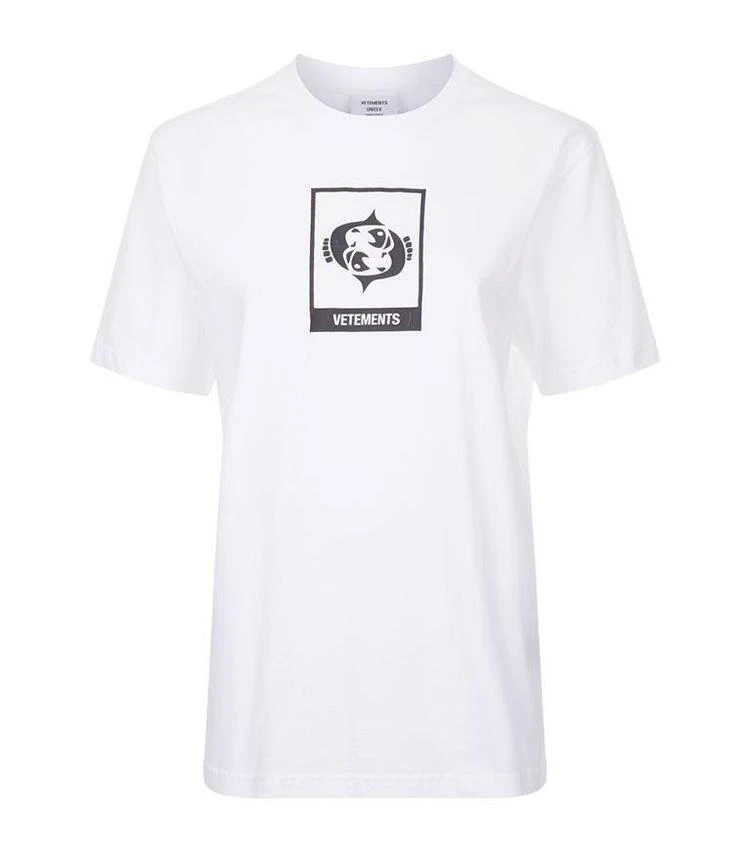 商品Vetements|双鱼座印花T恤,价格¥519,第1张图片