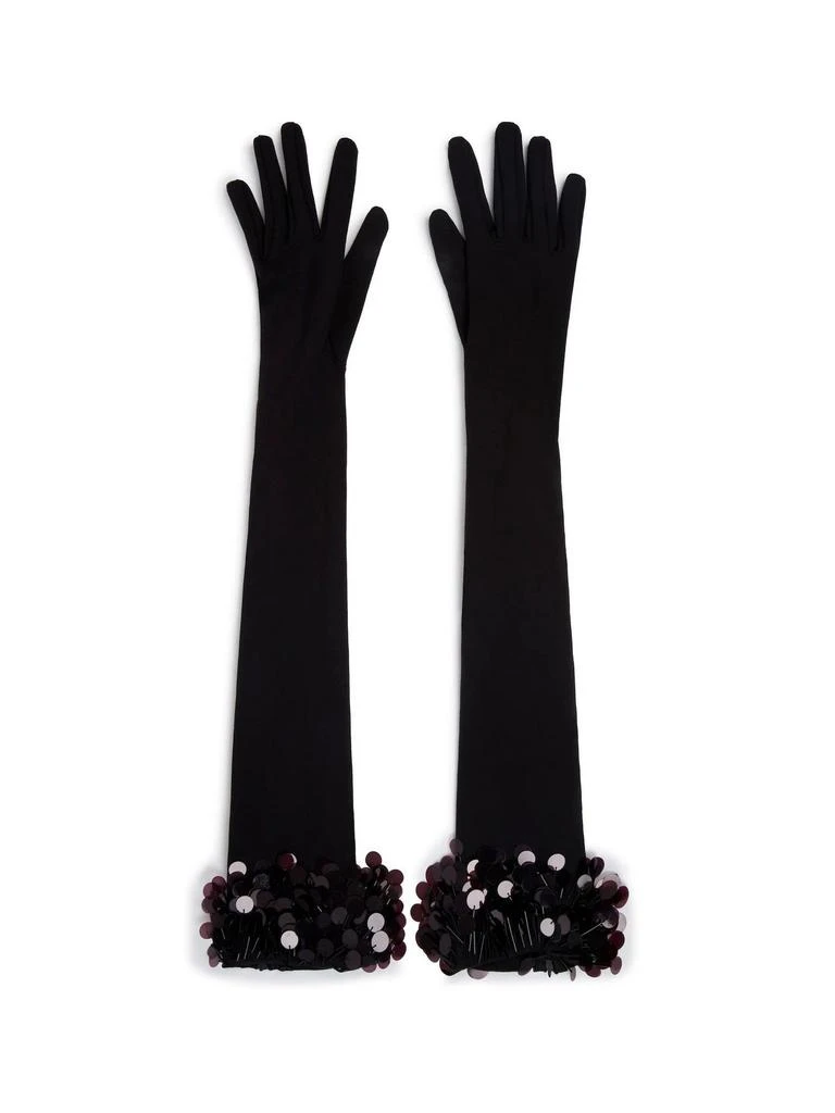 商品David Koma|David Koma Payette Embroidered Long Gloves,价格¥7808,第1张图片