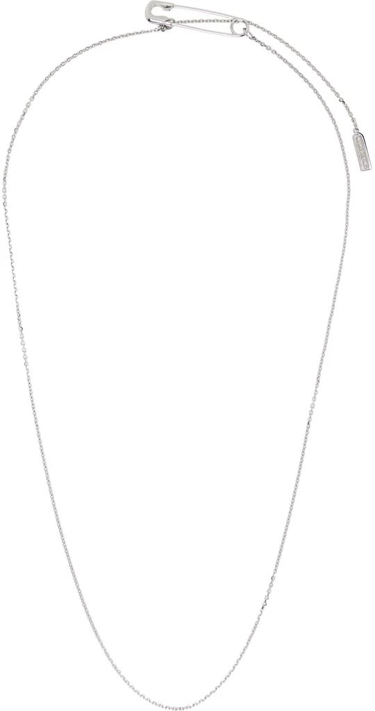 商品Numbering|Silver Safety Pin Necklace,价格¥1534,第1张图片