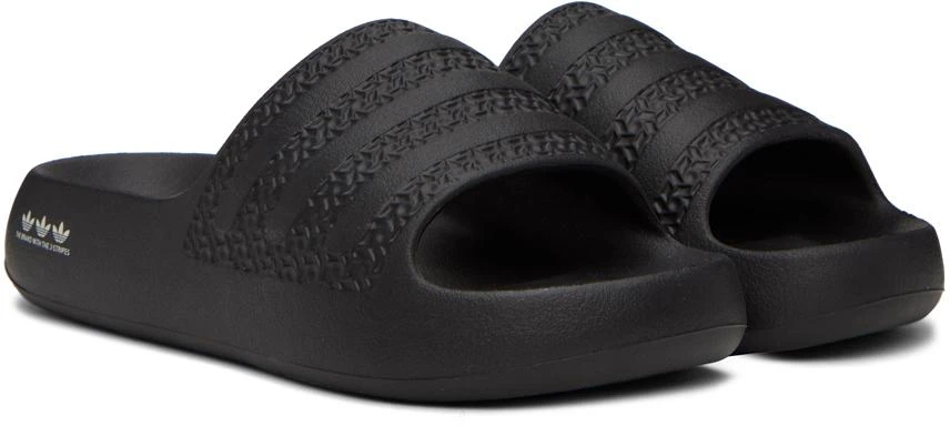 商品Adidas|Black Adilette Ayoon Slides,价格¥269,第4张图片详细描述