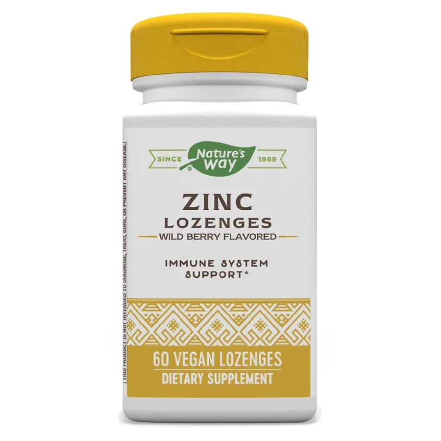 商品Nature's Way|Zinc Lozenges Berry,价格¥50,第1张图片