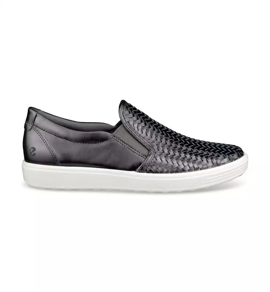 商品ECCO|Women's Soft 7 Woven Slip-On Sneakers,价格¥1323,第2张图片详细描述