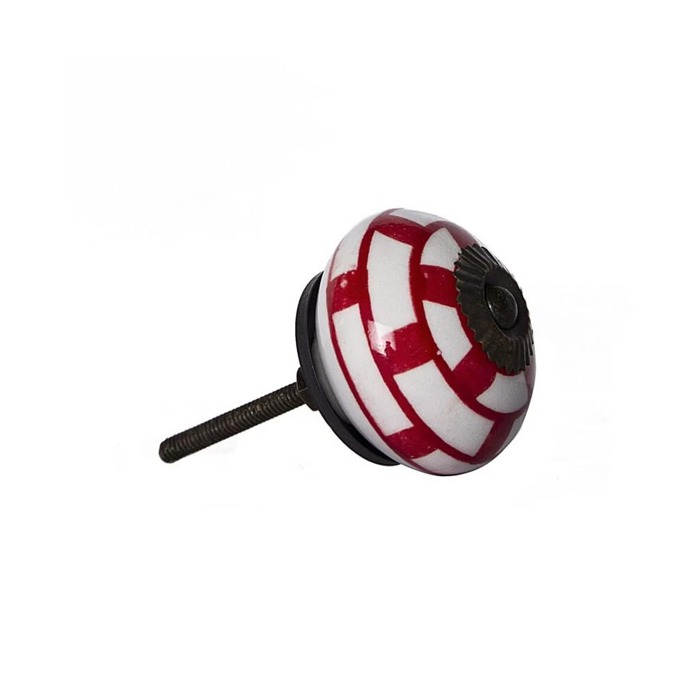 商品KNOB-IT|Handpainted Ceramic Knob Set of 12,价格¥469,第3张图片详细描述