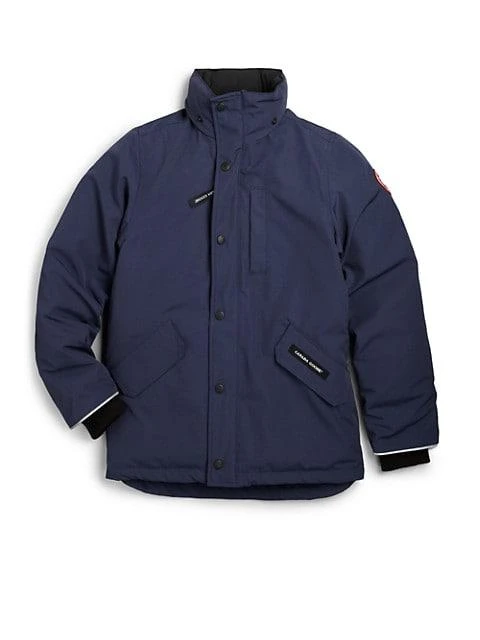 商品Canada Goose|Kid's Logan Coyote Fur-Trim Down Parka,价格¥5919,第5张图片详细描述
