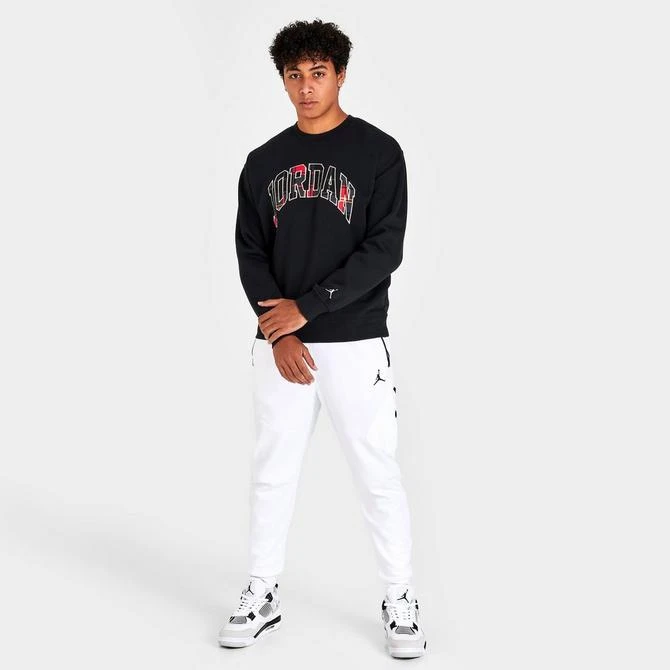 商品Jordan|Men's Jordan Essential Holiday Fleece Crewneck Sweatshirt,价格¥225,第2张图片详细描述