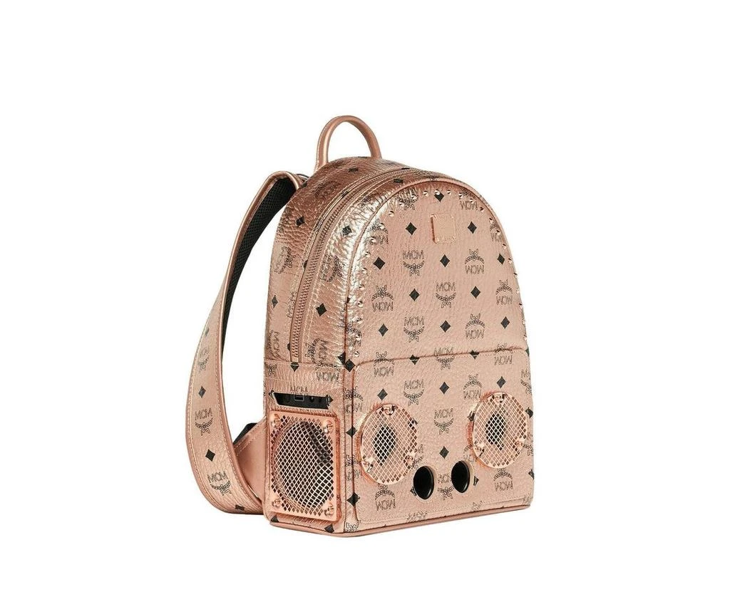 商品MCM|MCM Men's Wizpak Visetos Studded Speaker Backpack,价格¥7353,第2张图片详细描述