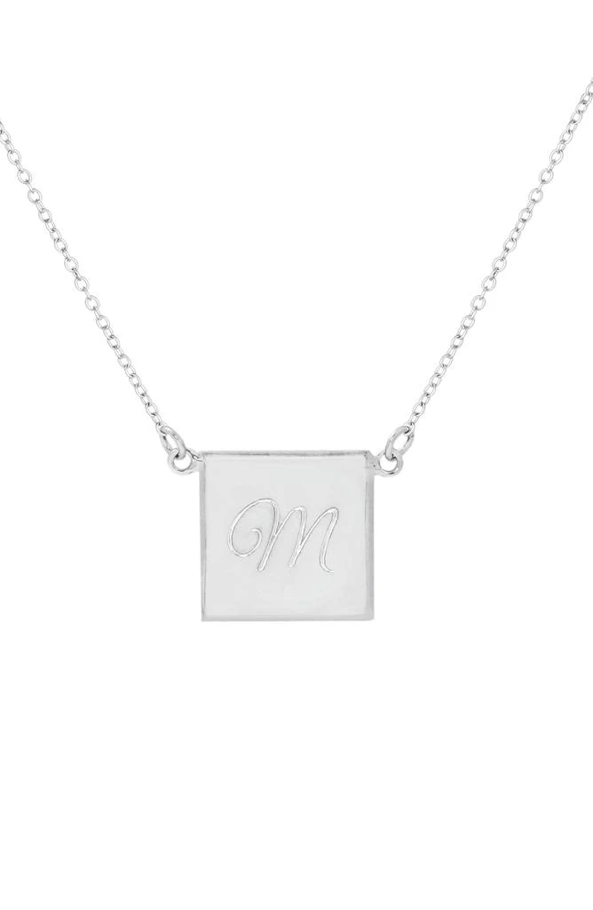 商品Savvy Cie Jewels|Sterling Silver Initial Pendant Necklace,价格¥188,第1张图片