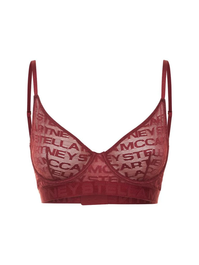 商品Stella McCartney|Monogram Soft Mesh Bra,价格¥541,第1张图片