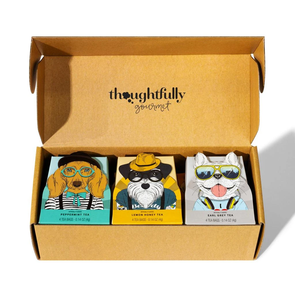 商品Thoughtfully|Gourmet, Dog Lover’s Tea Gift Set, Set of 24,价格¥200,第2张图片详细描述