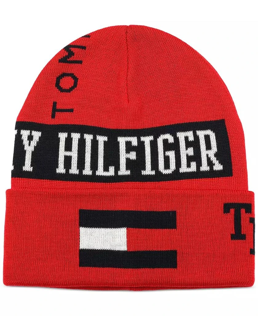 商品Tommy Hilfiger|Men's Logo Graphic Cuffed Hat,价格¥180,第1张图片