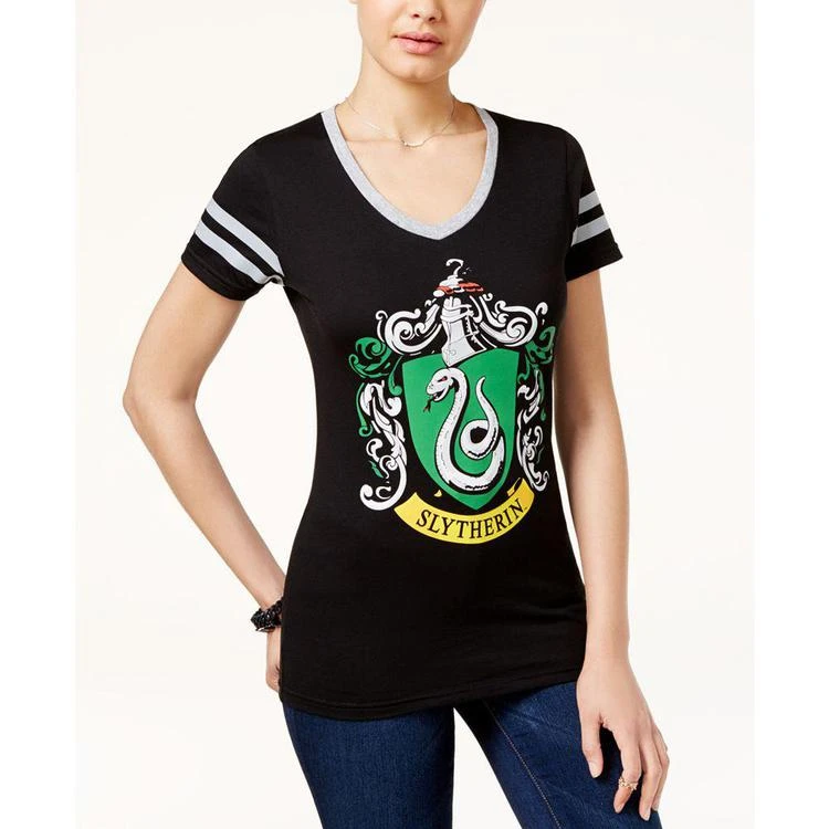 商品Warner Brothers|Harry Potter Juniors' Hogwarts Houses Graphic T-Shirt,价格¥75,第1张图片