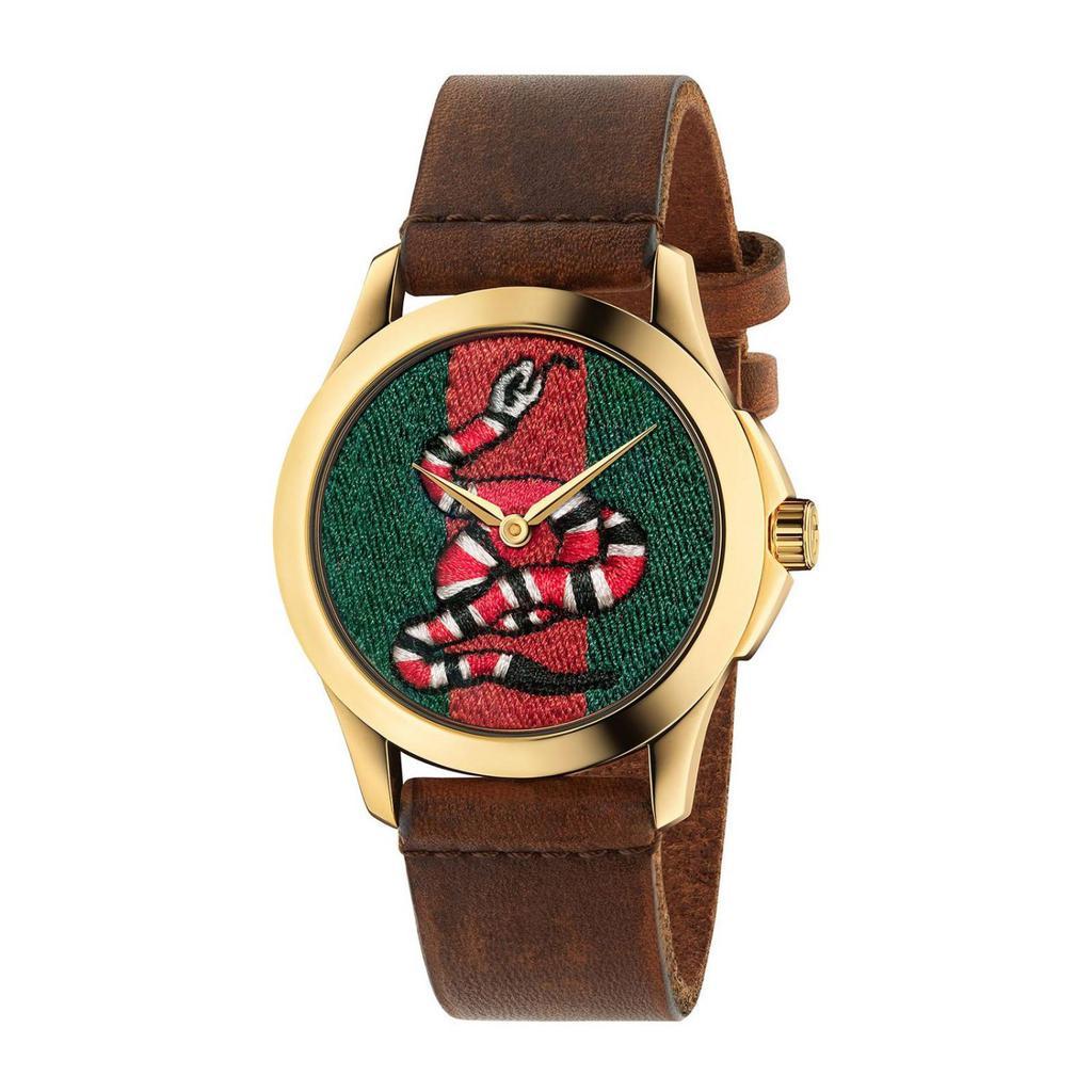 商品Gucci|Le Marché des Merveilles watch case 38mm with Snake pattern,价格¥5375,第1张图片