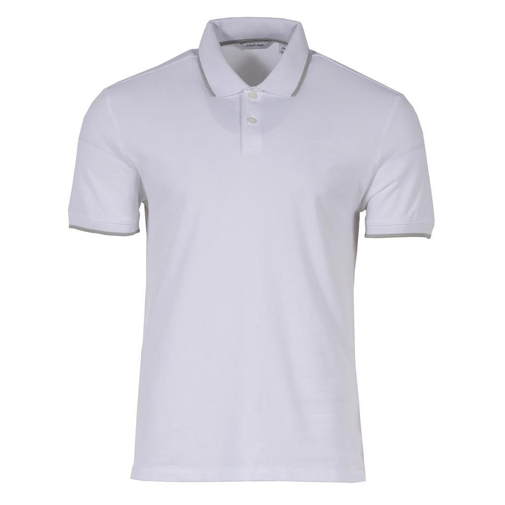 商品Calvin Klein|Calvin Klein Men's Stretch Pique Polo,价格¥229,第1张图片