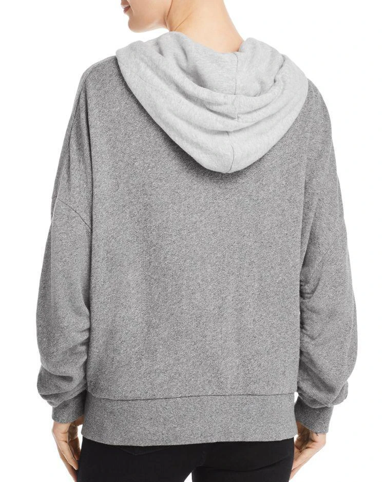 商品Splendid|Ruched-Sleeve Hoodie,价格¥477,第2张图片详细描述