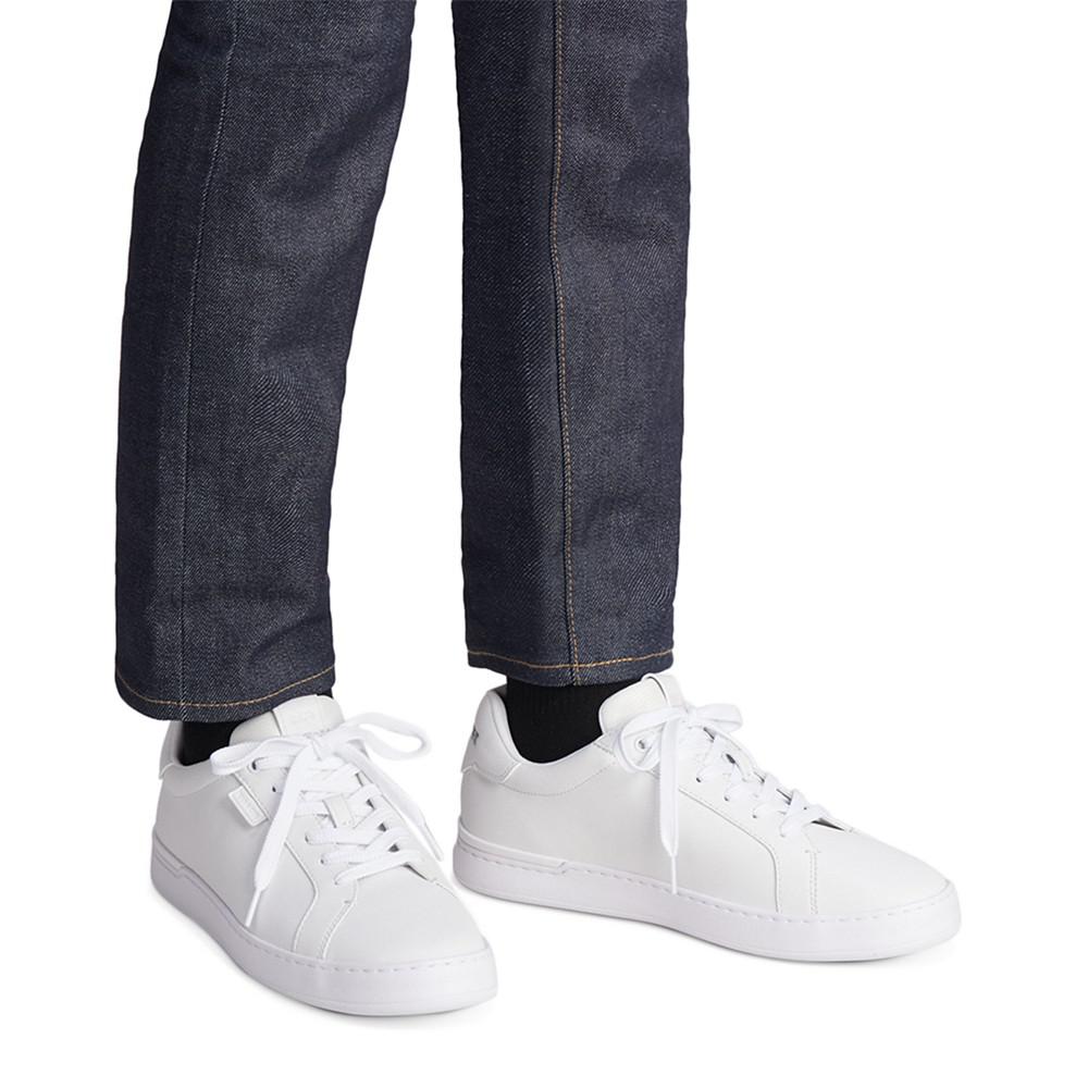 Men's Lowline Leather Low Top Sneaker商品第5张图片规格展示