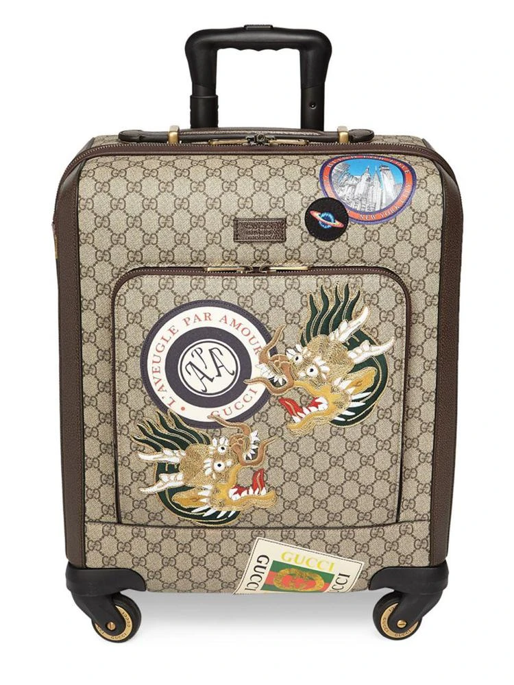 商品Gucci|GG Supreme Patches Carry-On Case,价格¥31474,第1张图片