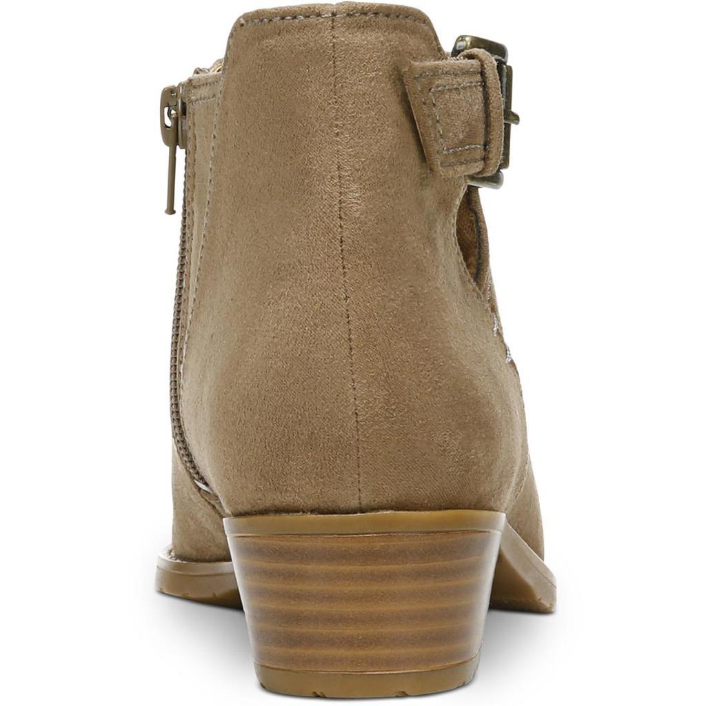 商品Style & Co|Style & Co. Womens Mabelf   Faux Suede Almond Toe Ankle Boots,价格¥245,第5张图片详细描述