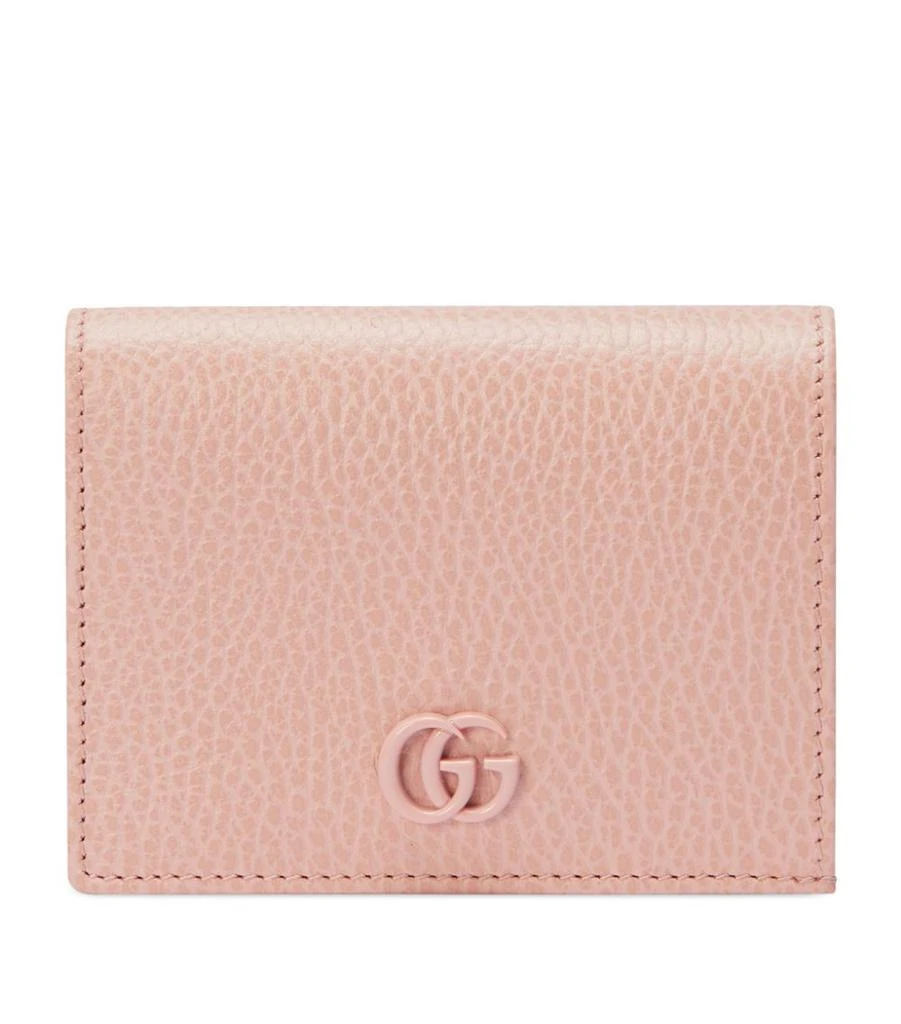 商品Gucci|Leather GG Marmont Card Holder,价格¥3329,第1张图片