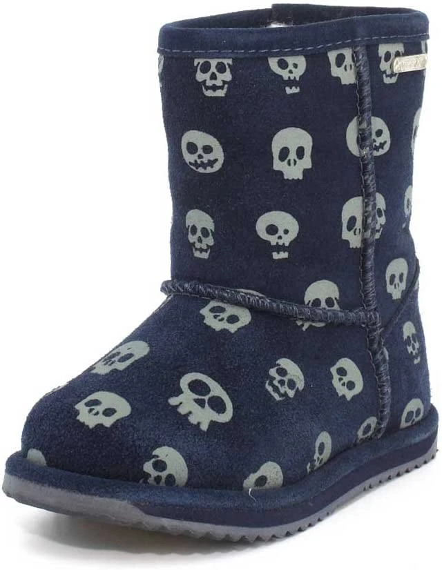 商品EMU Australia|Skull Brumby Kids Wool Waterproof Boots,价格¥669,第1张图片