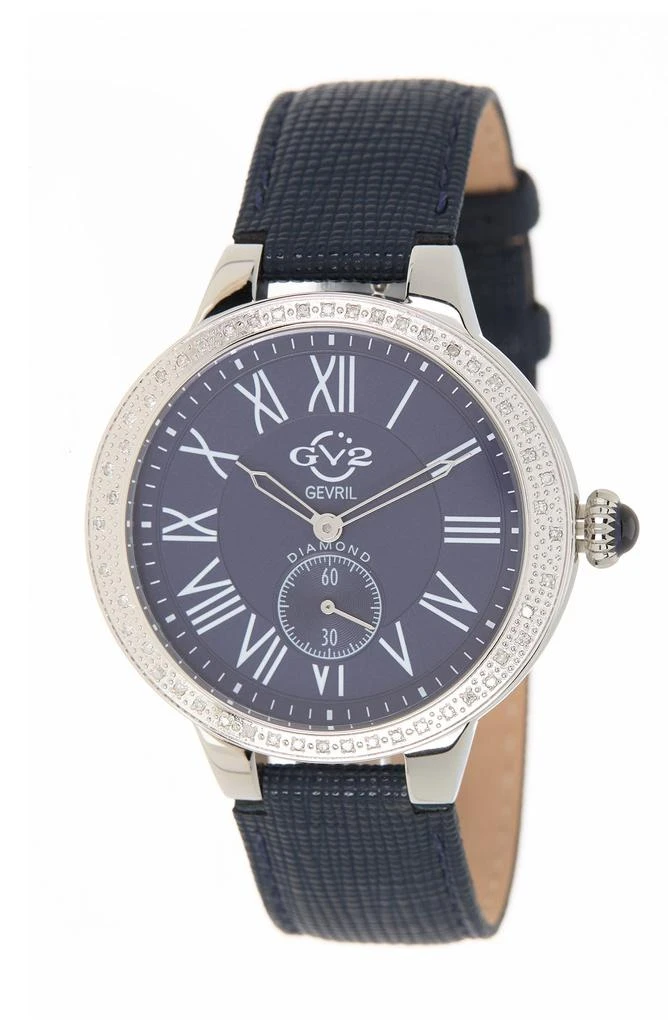 商品Gevril|Women's Astor Swiss Diamond Watch, 40mm - 0.24 ctw,价格¥1097,第1张图片