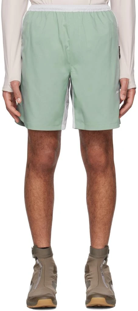 商品Parel Studios|Green Paneled Shorts,价格¥477,第1张图片