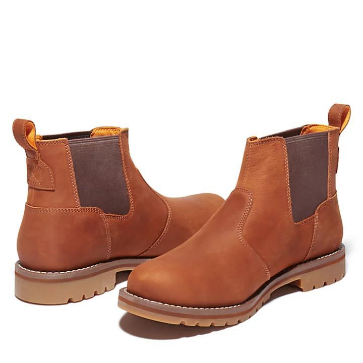 商品Timberland|Redwood Falls Chelsea Boot for Men in Brown,价格¥1294,第7张图片详细描述