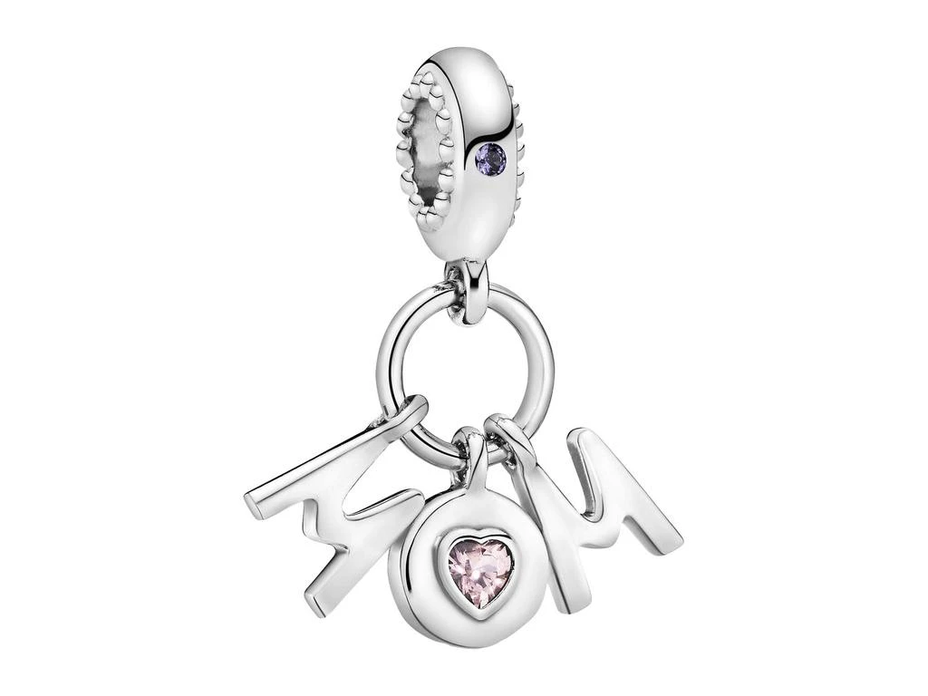 商品PANDORA|Mom Letters Dangle Charm,价格¥245,第1张图片