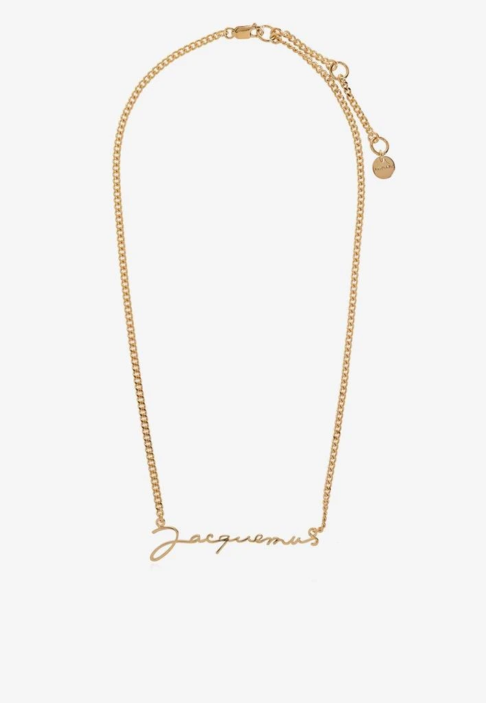 商品Jacquemus|Logo Chain Necklace,价格¥2249,第2张图片详细描述