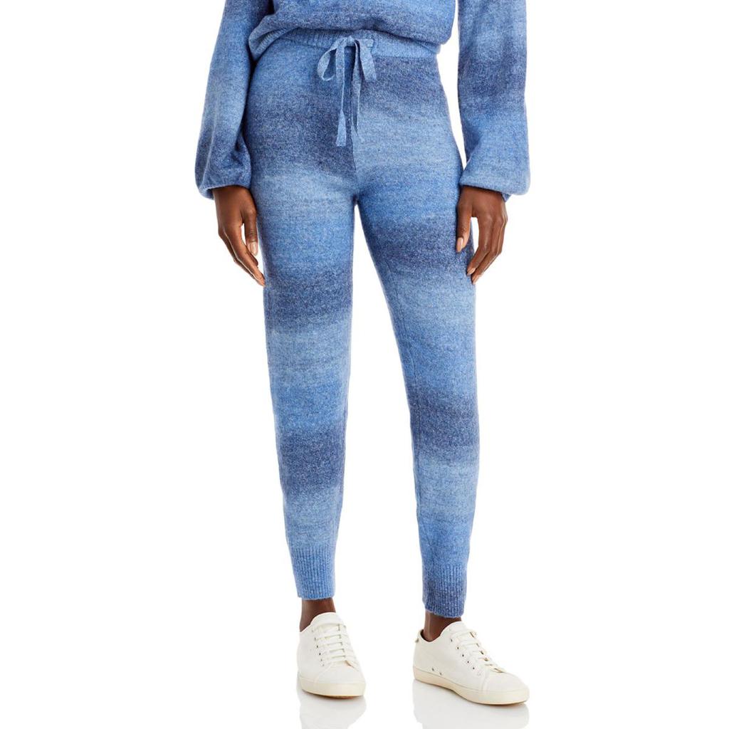 Aqua Womens Wool Blend Space Dye Jogger Pants商品第1张图片规格展示
