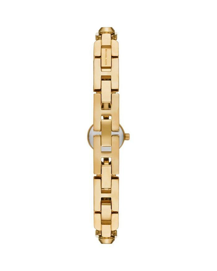 商品Michael Kors|MK Astor Link Two Hand Gold Tone Stainless Steel Watch, 14mm,价格¥1861,第3张图片详细描述