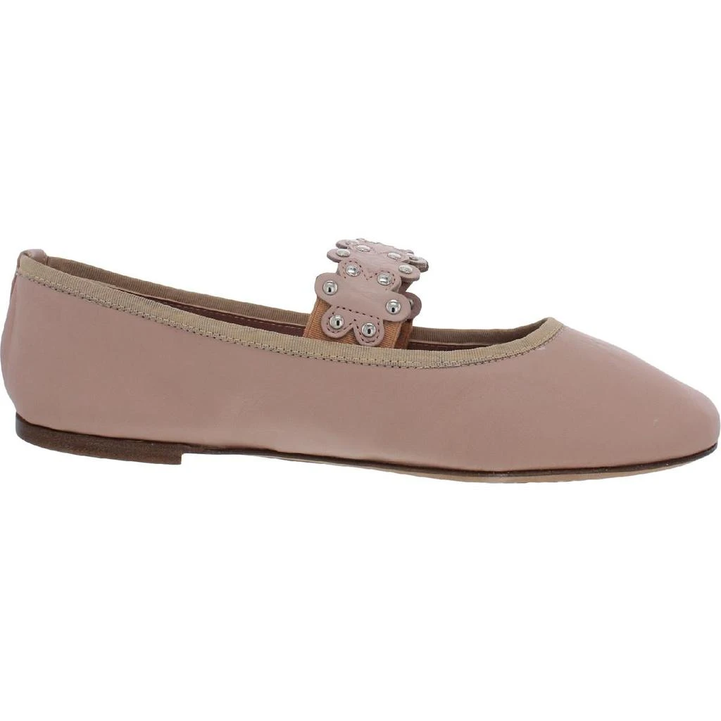 商品RED Valentino|Womens Leather Slip On Ballet Flats,价格¥1082,第4张图片详细描述