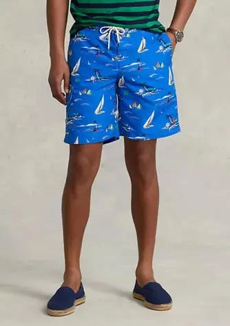 商品Ralph Lauren|Ralph Lauren 8.5 Kailua Classic Fit Swim Trunks,价格¥267,第1张图片