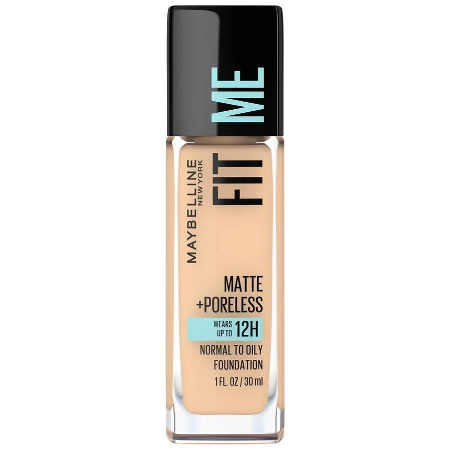 商品Maybelline|哑光雾面修饰毛孔粉底液 Fit Me! 30ml,价格¥89,第1张图片