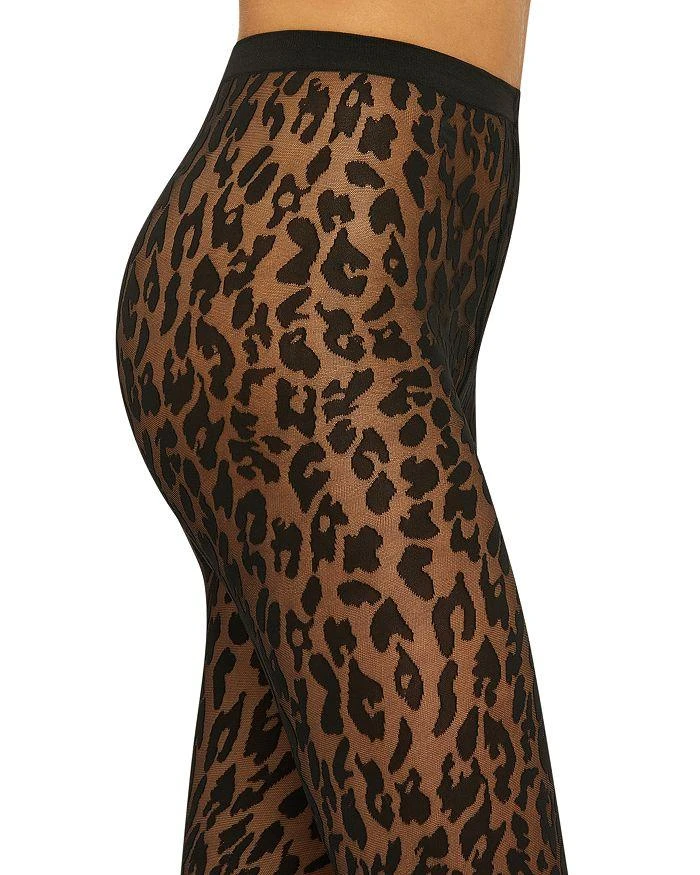 商品Wolford|Matte Leopard Print Tights,价格¥403,第3张图片详细描述