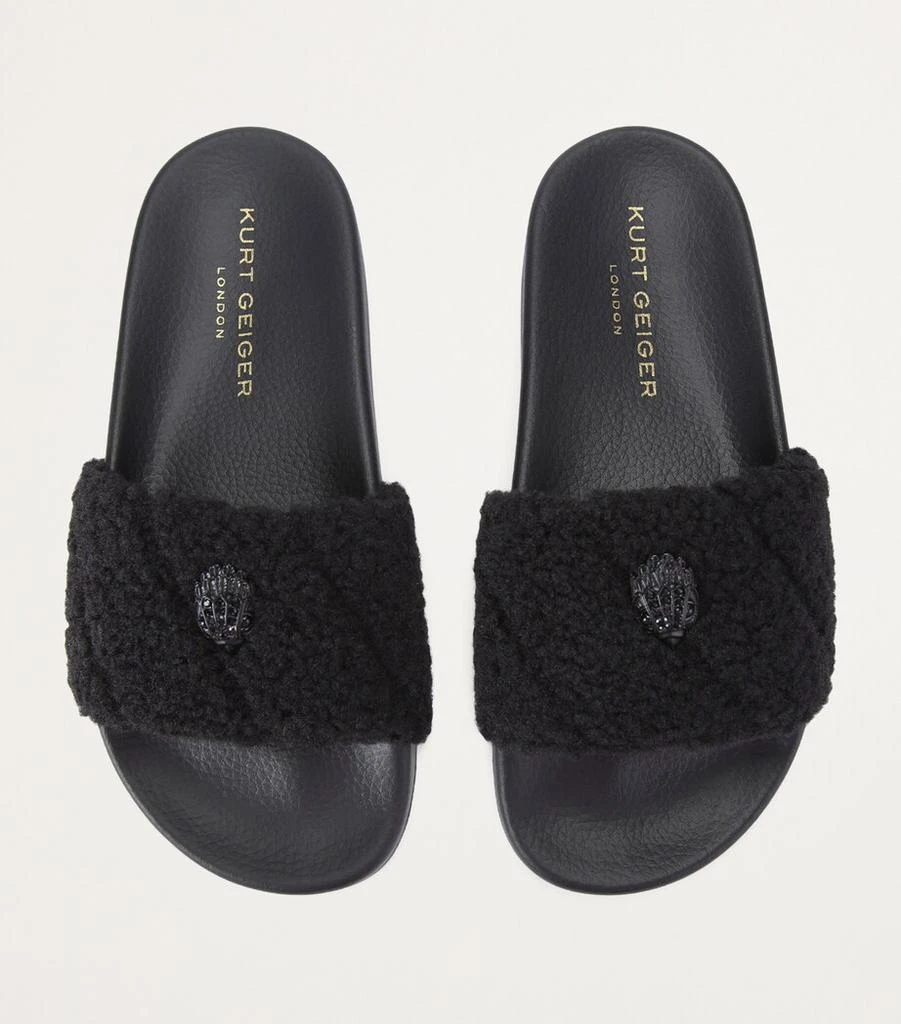 商品Kurt Geiger|Meena Teddy Slides,价格¥642,第3张图片详细描述