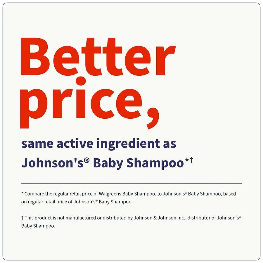 商品Walgreens|Baby Shampoo,价格¥42,第4张图片详细描述