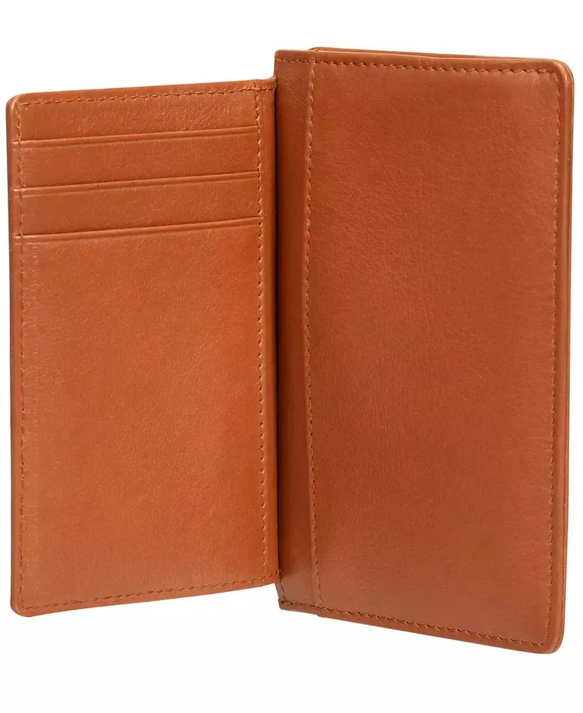 商品Mancini Leather Goods|Women's Croco Collection RFID Secure Card Case and Coin Pocket,价格¥371,第4张图片详细描述