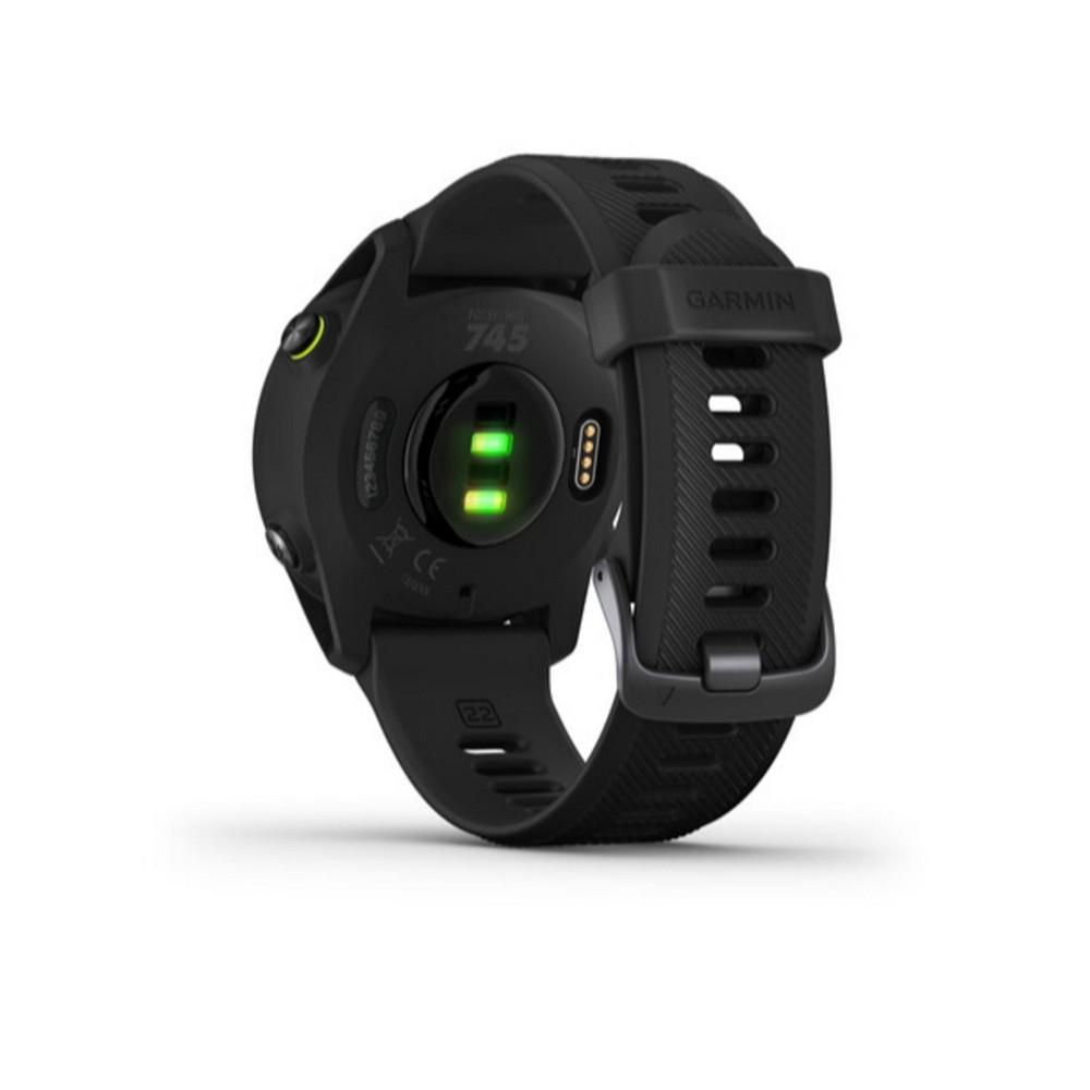 Unisex Forerunner 745 Black Silicone Strap Smart Watch 43.8mm商品第4张图片规格展示