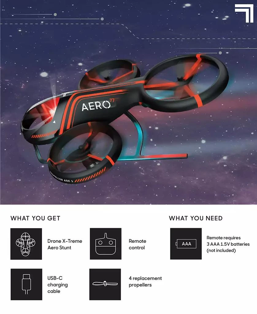 X-Treme Aero High-Performance Remote Control Drone 商��品