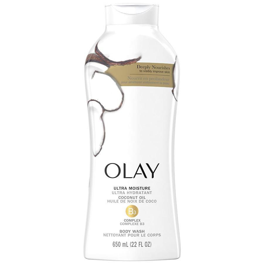 商品Olay|Ultra Moisture Body Wash Coconut Oil, 22 oz,价格¥52,第1张图片