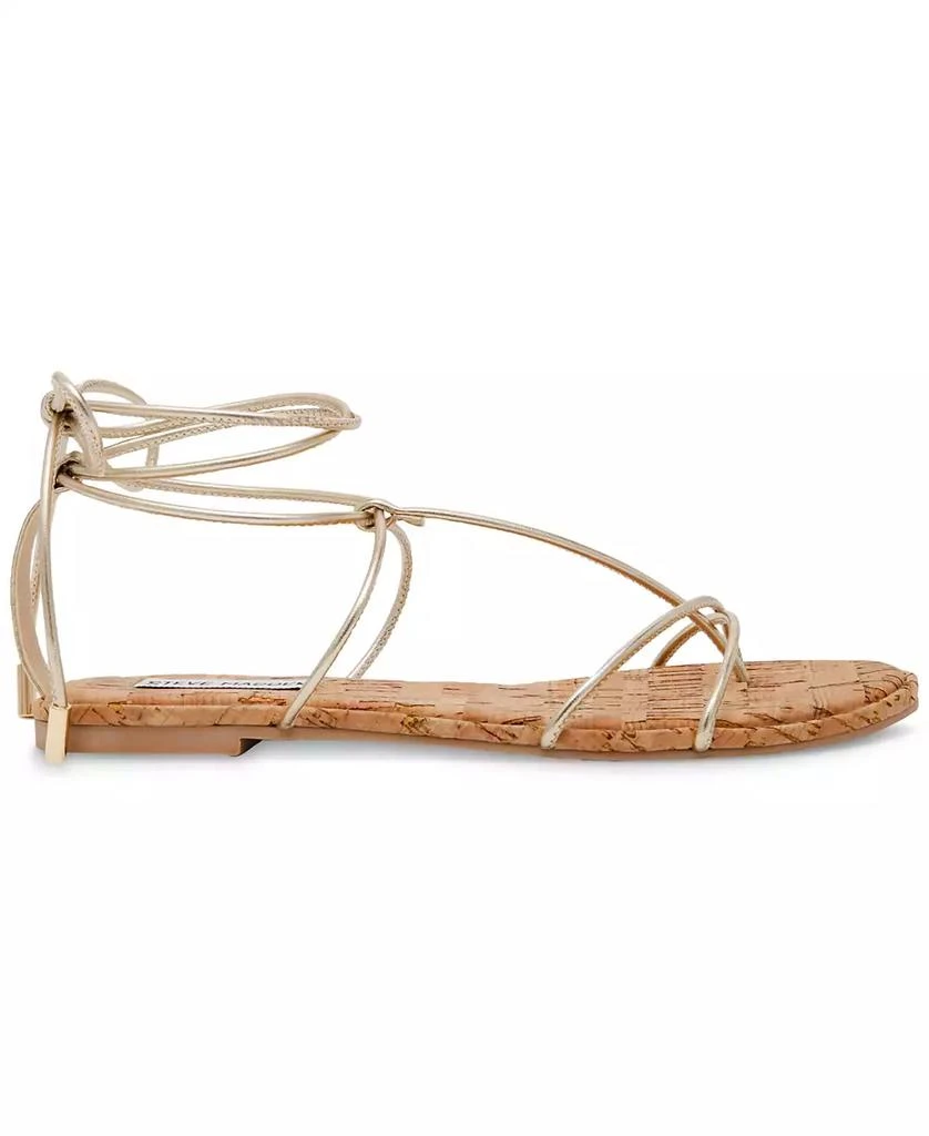 商品Steve Madden|Women's Myrtle Lace-Up Flat Sandals,价格¥661,第2张图片详细描述
