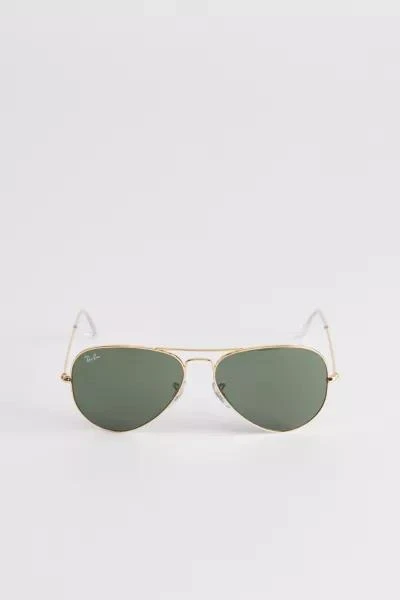 商品Ray-Ban|Ray-Ban Large Metal Aviator Sunglasses,价格¥1349,第1张图片