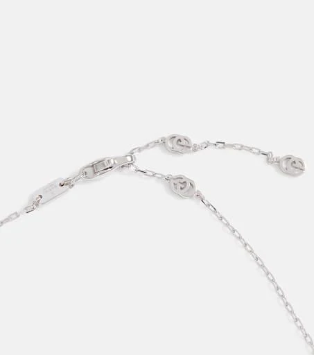 商品Gucci|GG Running 18kt white gold necklace,价格¥12851,第2张图片详细描述