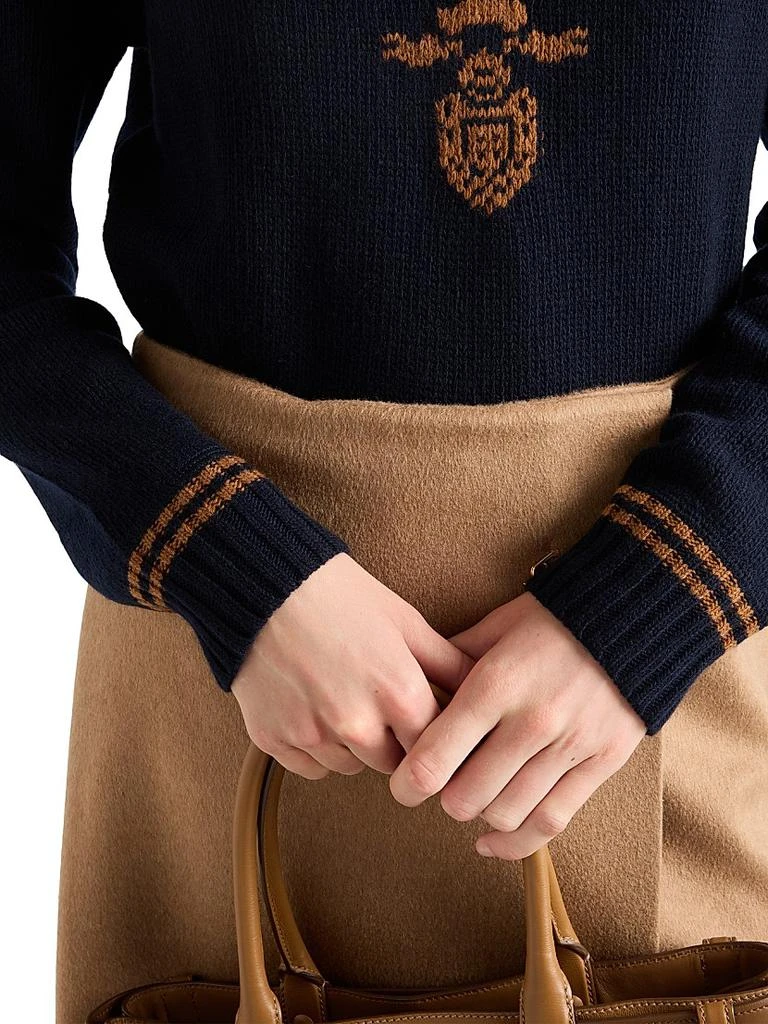商品Prada|Wool and Cashmere Crew-Neck Sweater,价格¥17444,第4张图片详细描述
