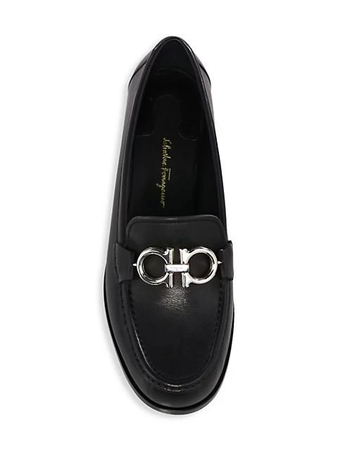 商品Salvatore Ferragamo|Rolo Leather Loafers,价格¥5175,第5张图片详细描述