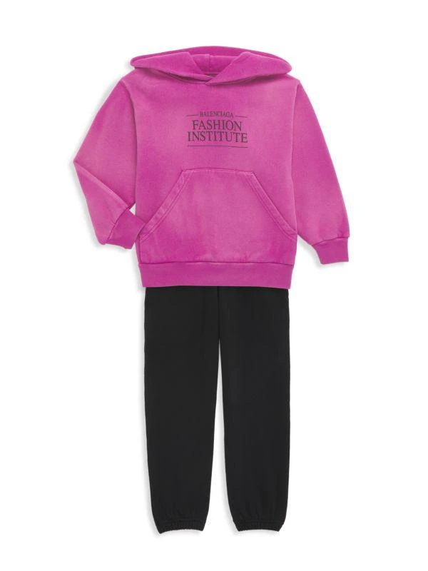 商品Balenciaga|Little Girl's & Girl's Jogger Sweatpants,价格¥579,第2张图片详细描述