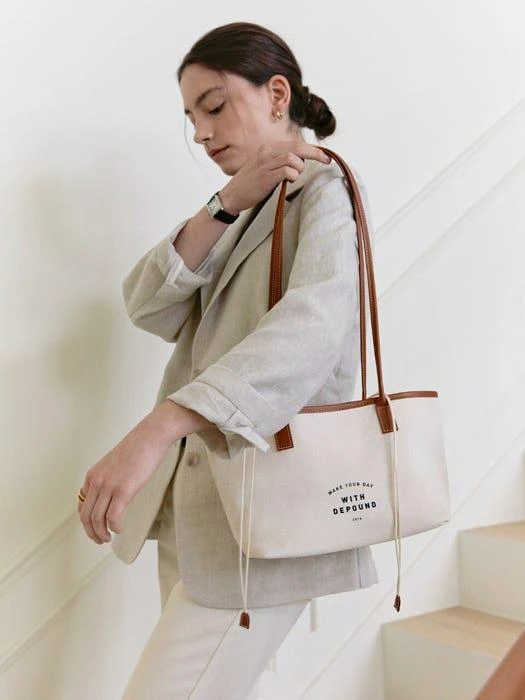 商品DEPOUND|Day bag (shopper S) - camel,价格¥721,第1张图片