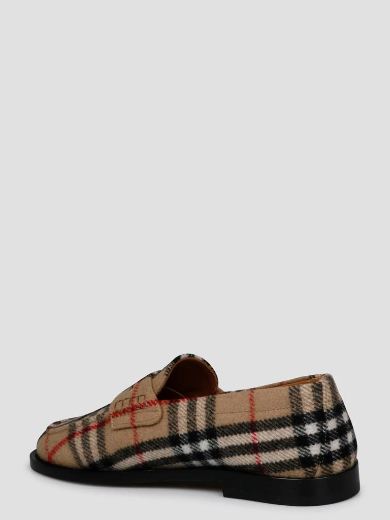 商品Burberry|Hackney check wool felt loafers,价格¥4187,第4张图片详细描述